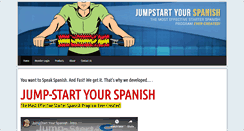 Desktop Screenshot of premiumspanish.com