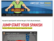 Tablet Screenshot of premiumspanish.com